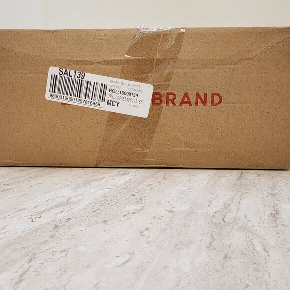 Lucky Brand Emmie Flats Light Cognac 5.5M - A047 - Picture 9 of 9